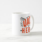 Mijn vader is mijn held koffiemok (Voorkant rechts)