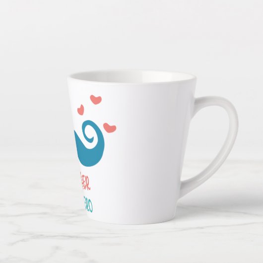 Mijn vader is mijn held Latte Mok (Rechts)