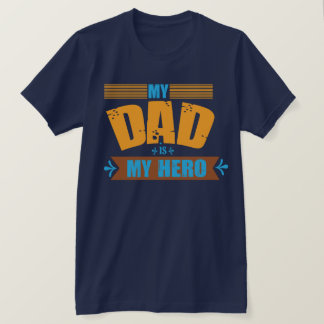 Mijn vader is mijn held T-shirt – Beste papa ooit 