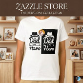 Mijn vader is mijn held Vaderdag bijzonder met fot T-shirt