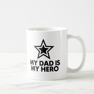 Mijn vader is mijn Hero Koffiemok