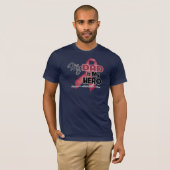 Mijn vader is mijn Hero - Multiple Myeloma T-shirt (Voorkant volledig)