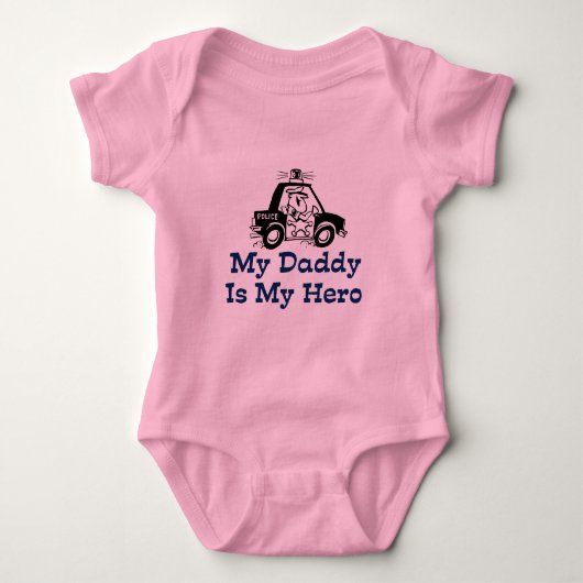 Mijn vader is mijn Hero Romper (Voorkant)