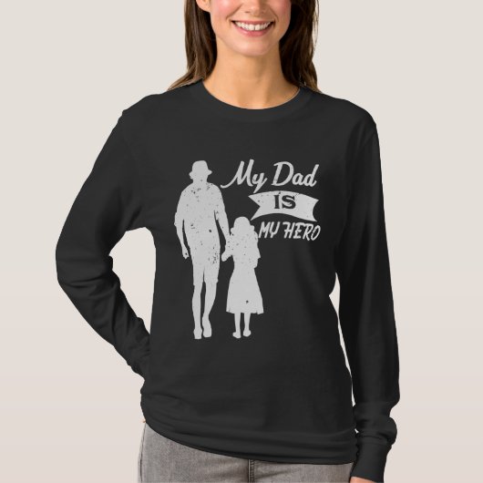 Mijn vader is mijn Hero T-shirt (Voorkant)
