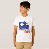 Mijn vader is mijn Hero T-shirt (Voorkant volledig)