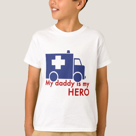 Mijn vader is mijn Hero T-shirt (Voorkant)