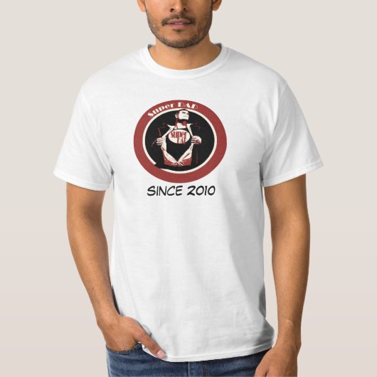 Mijn vader is mijn superheld t-shirt (Voorkant)