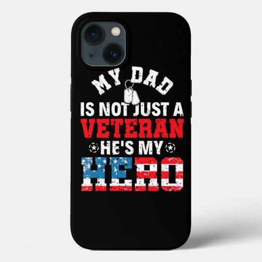 Mijn vader is niet alleen een veteraan die mijn He Case-Mate iPhone Case (Achterkant)
