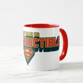 Mijn vader is onverwoestbaar mok (Voorkant rechts)