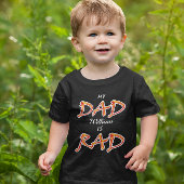 Mijn vader is Read Custom Name toevoegen Kinder Shirts