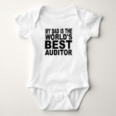 Mijn vader is 's werelds beste accountant romper (Voorkant)