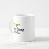 Mijn vader is Sofa King Cool Koffiemok (Voorkant links)