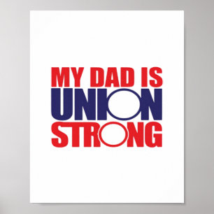 Mijn vader is Union Strong Classic Poster