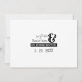 Mijn vader markeerde officieel zijn territorium kaart (Achterkant)