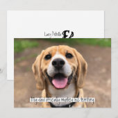 Mijn vader markeerde officieel zijn territorium kaart (Voorkant / Achterkant)