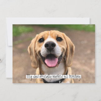 Mijn vader markeerde officieel zijn territorium kaart