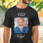 Mijn vader Mijn Angel Custom Photo Memorial T-shirt