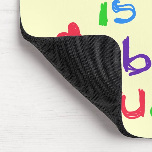 Mijn vader Mijn beste boeddy T-shirts en cadeautje Muismat (Hoek)