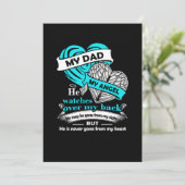 Mijn vader Mijn engel T Shirt - in liefhebbende he Save The Date (Staand voorkant)