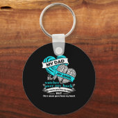 Mijn vader Mijn engel T Shirt - in liefhebbende he Sleutelhanger (Voorkant)