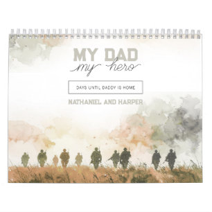 Mijn vader mijn held: aftelling tot thuiskomst voo kalender