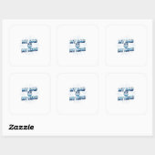 Mijn vader mijn held Koele blauwe sticker | Vaderd (Vel)
