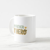 MIJN VADER MIJN HELD KOFFIEMOK (Voorkant links)