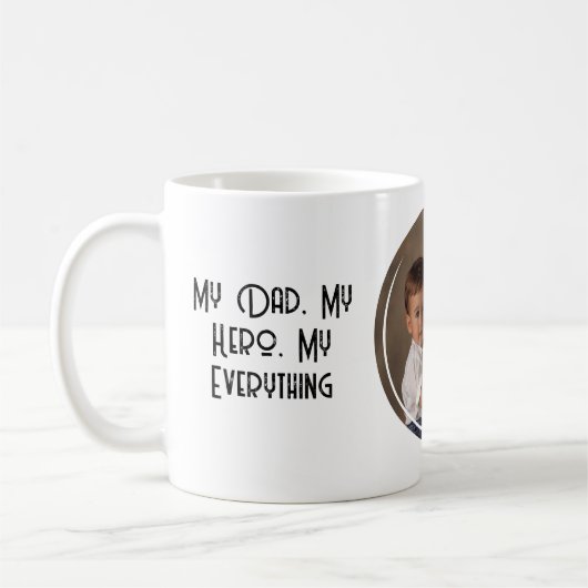 Mijn vader Mijn held Mijn alles citaat Koffiemok (Links)