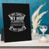 mijn vader mijn held mijn voogd engel hij kijkt ov fotoplaat (Zijkant)