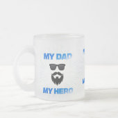 Mijn vader mijn held mok – Coole Vaderdag cadeau k (Links)