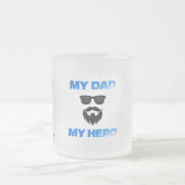 Mijn vader mijn held mok – Coole Vaderdag cadeau k (Center)