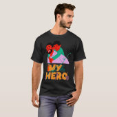 Mijn vader mijn held t-shirt (Voorkant volledig)