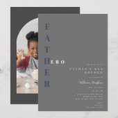 Mijn vader, mijn held Vaderdag Kaart (Voorkant / Achterkant)