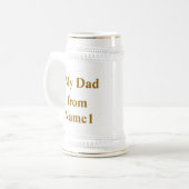 Mijn vader, mijn Hero Bierpul (Voorkant links)