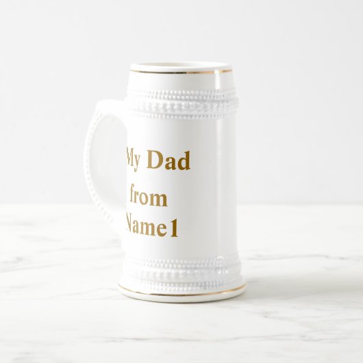 Mijn vader, mijn Hero Bierpul (Voorkant links)