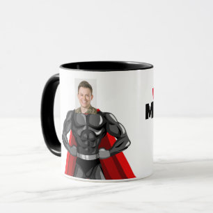 Mijn vader Mijn Hero Funny Mok