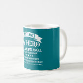 Mijn vader - Mijn HERO Koffiemok (Voorkant rechts)