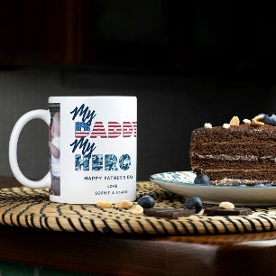 Mijn vader Mijn Hero Militaire Vaderdag 2 Foto Koffiemok