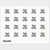 Mijn vader mijn rots ronde sticker (Vel)