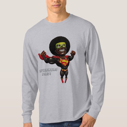 Mijn vader, mijn superheld t-shirt (Voorkant)