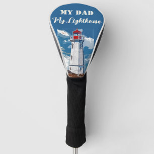 Mijn vader Mijn Vuurtoren Vaderdag Golfheadcover