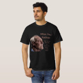 Mijn Vader Mis Je T-shirt (Voorkant volledig)