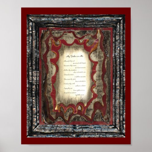 Mijn vader of ik poster (Voorkant)