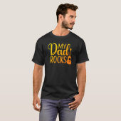 Mijn vader Rocks Guitar T-shirt (Voorkant volledig)