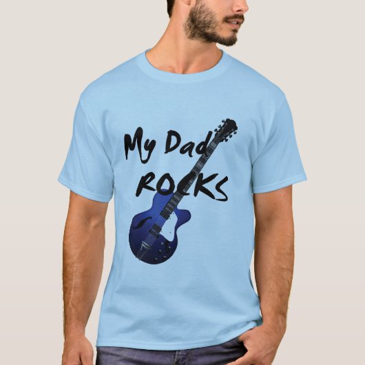 Mijn vader Rocks T-shirt (Voorkant)