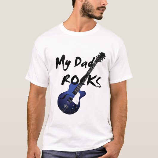 Mijn vader Rocks T-shirt (Voorkant)