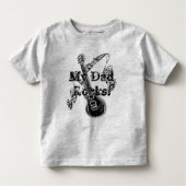 Mijn vader Rocks T-Shirt - Gift for Dad (Voorkant)