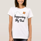 Mijn vader steunen t-shirt (Voorkant)