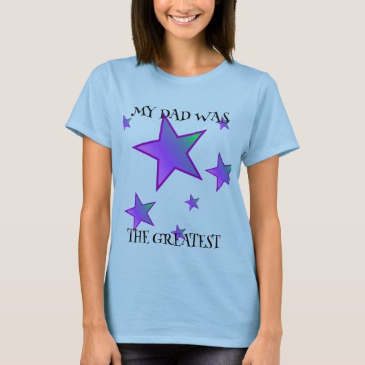 MIJN VADER WAS DE GROOTSTE BASIC T-SHIRT (Voorkant)