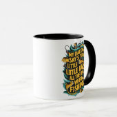 Mijn vader zegt dat jij kleine bas bent mok (Voorkant rechts)